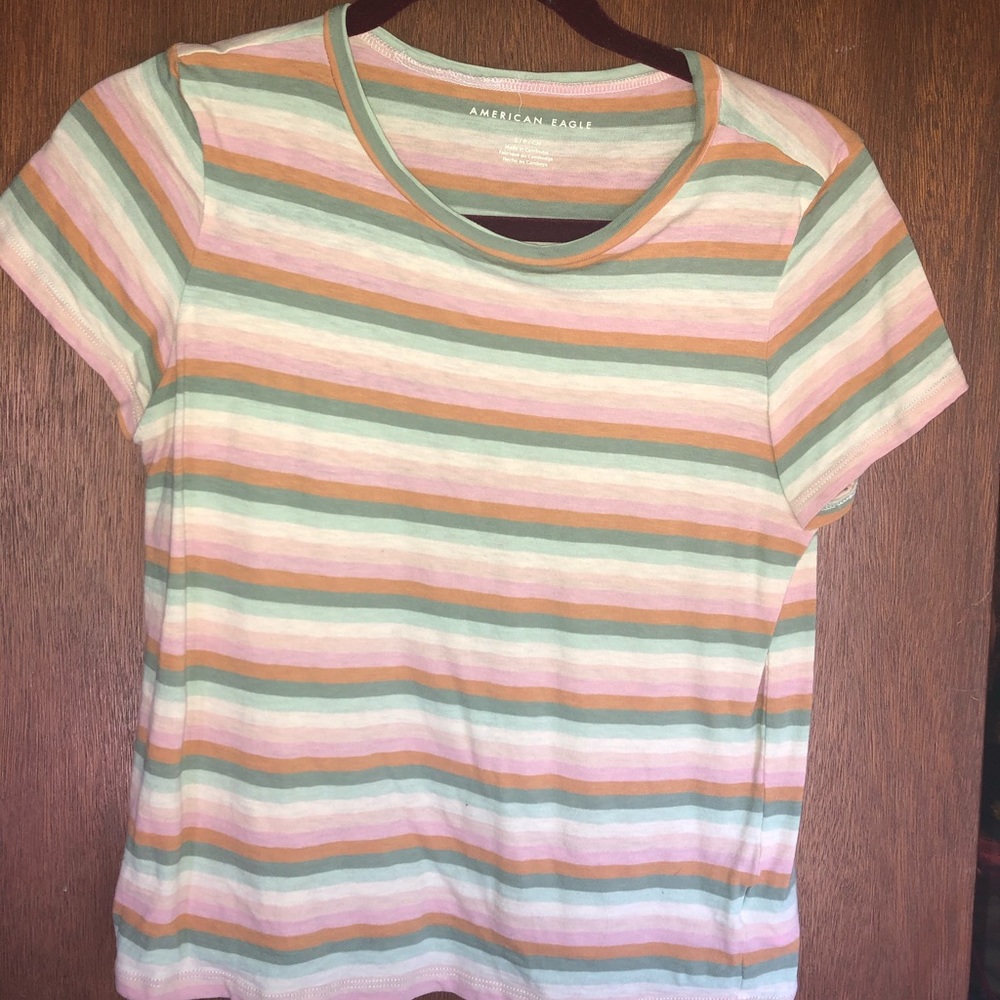 Striped T-shirt | American Eagle | Size S